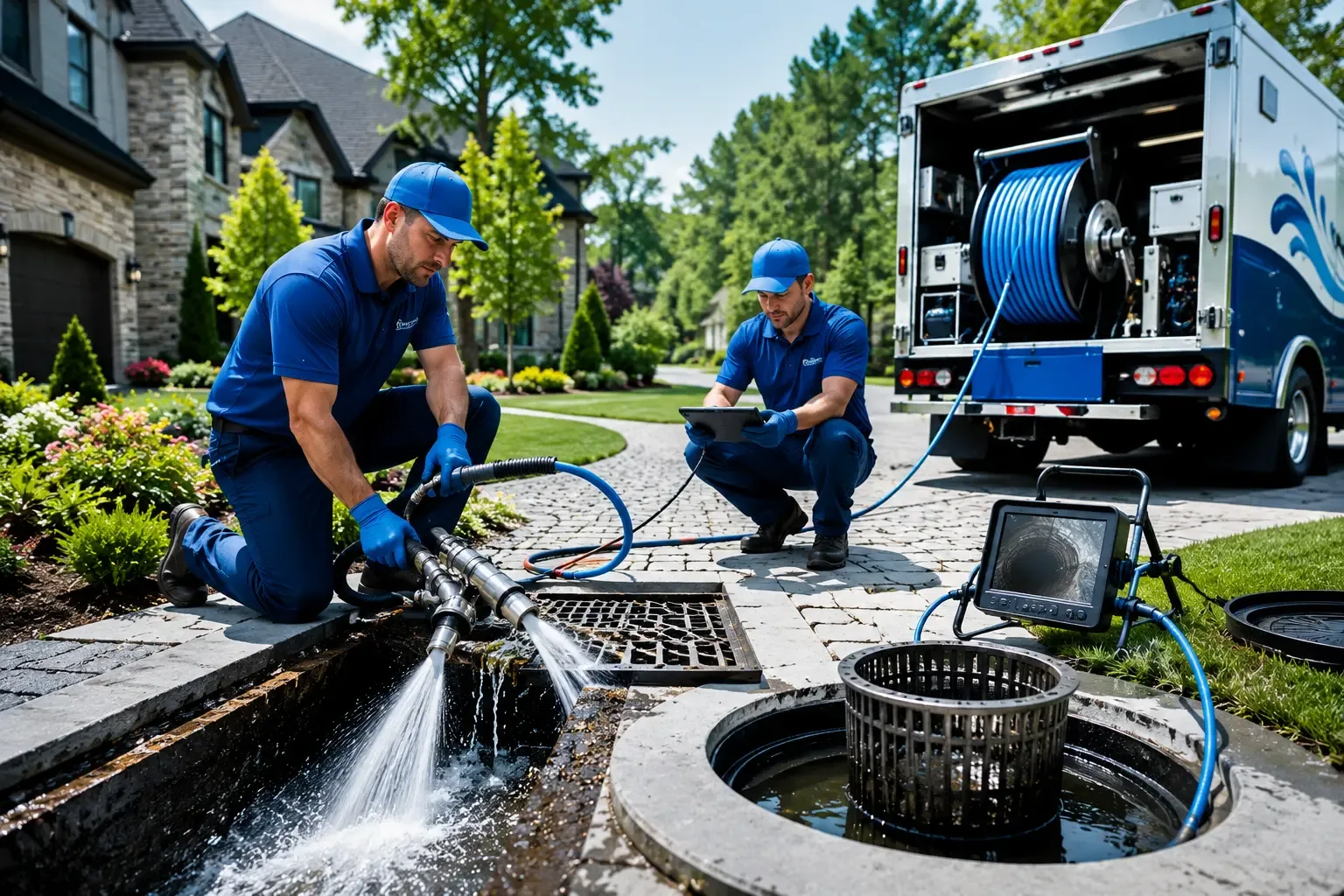 Local outdoor drain cleaning professionals in Ledyard, CT