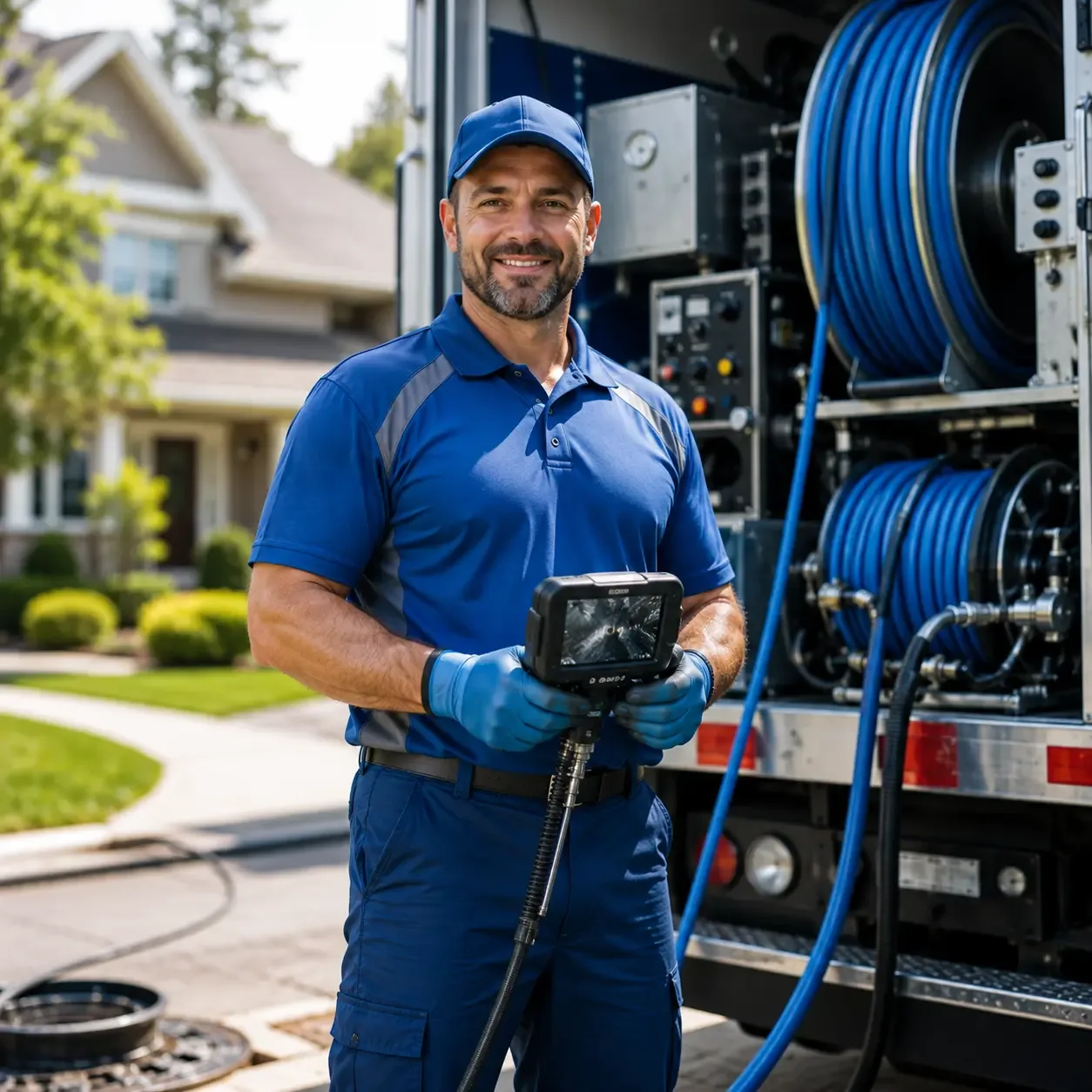 Local outdoor drain cleaning specialists in Ledyard, CT